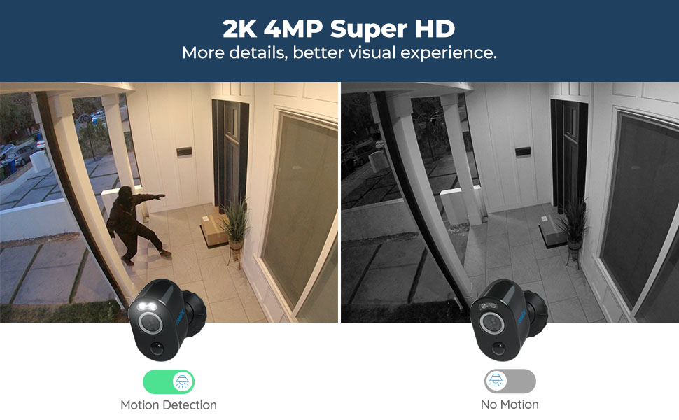 2K 4MP Super HD Day & Night