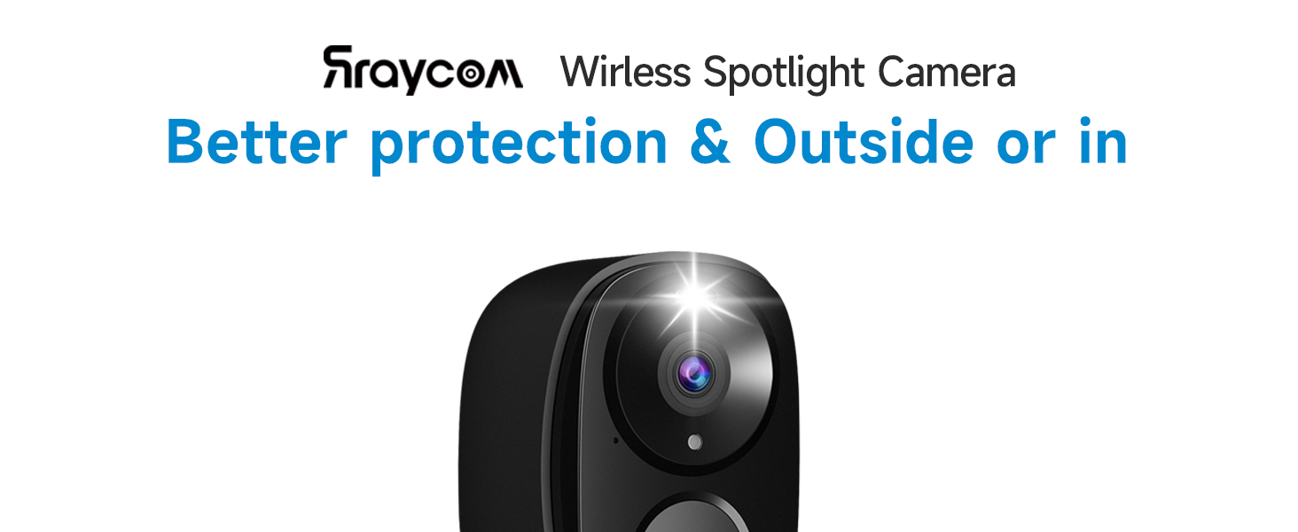 2K Battery Powered Camera for Home Security