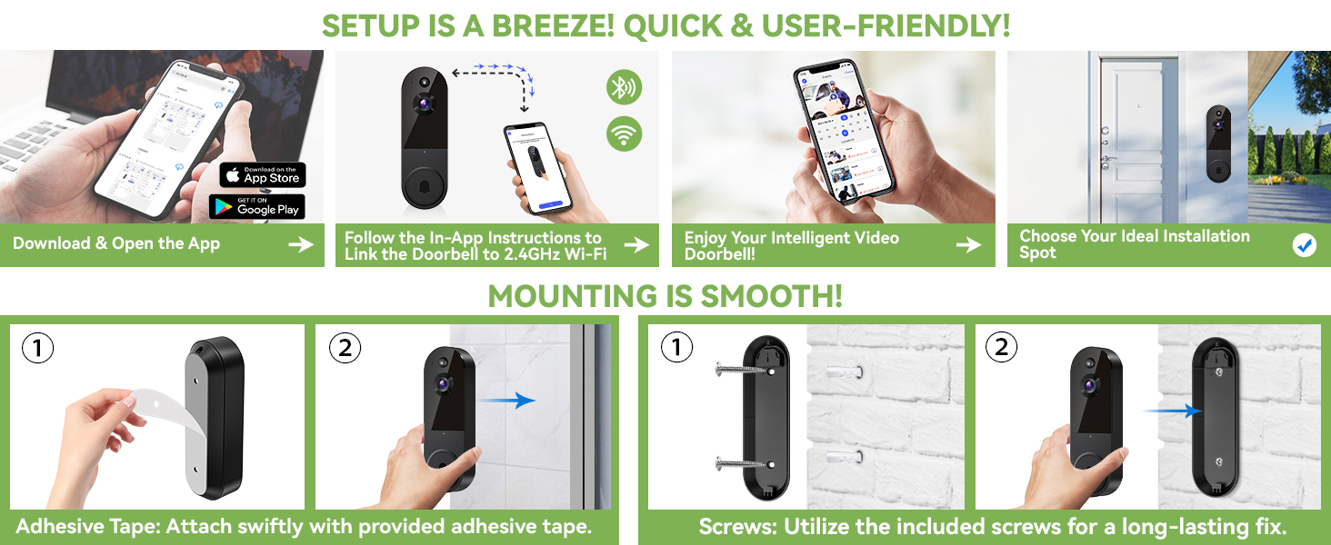 T50 Video Doorbell Camera