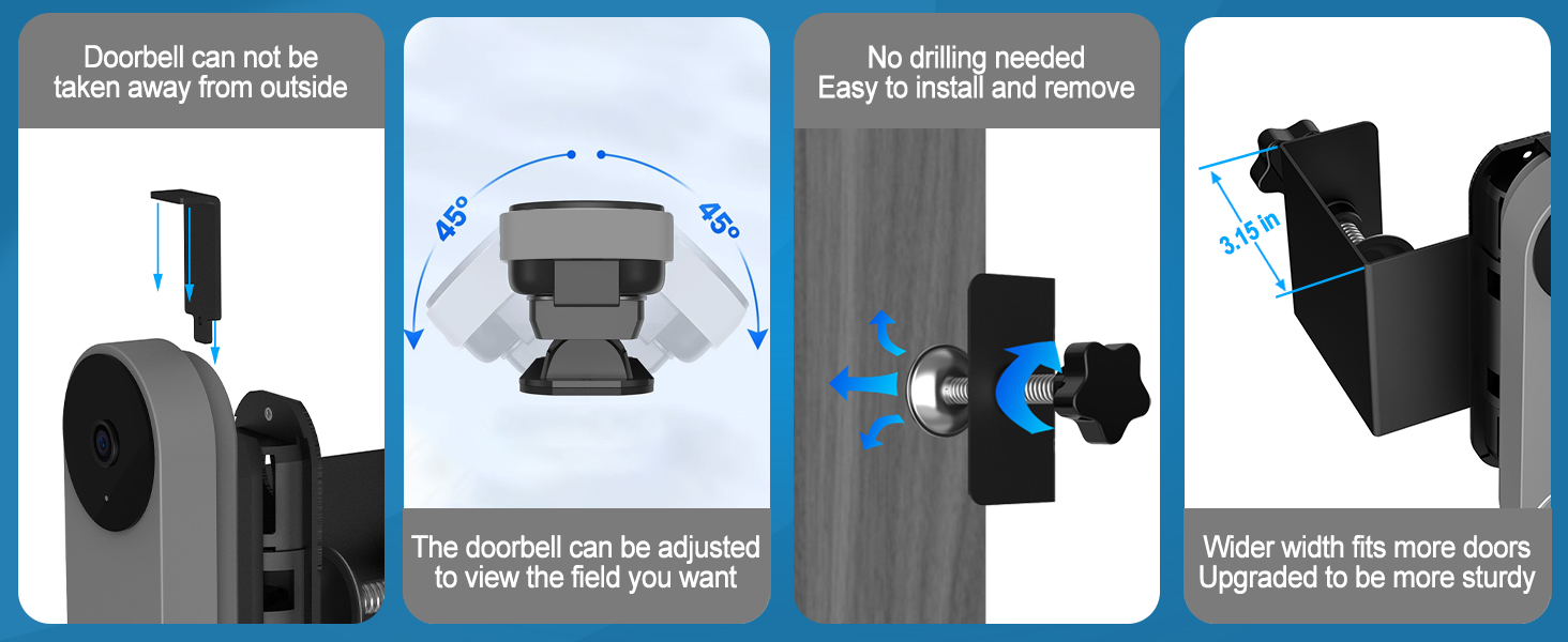 google nest doorbell mount
