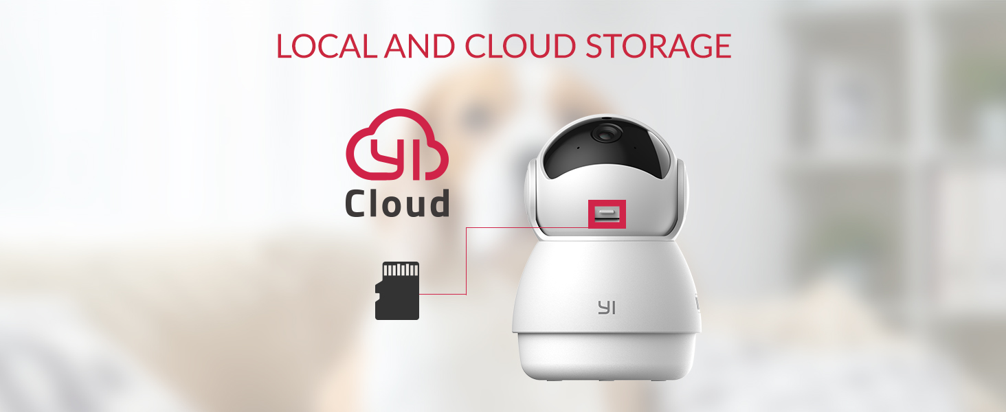 Local and Cloud Storage Supported