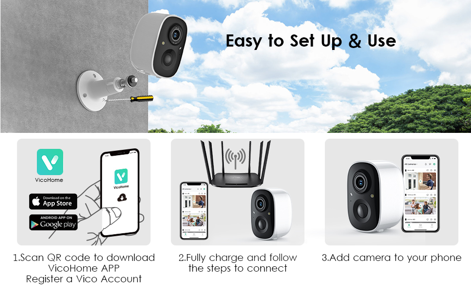 cameras for home security clear with phone app house privacy alarm car children two-way audio smart