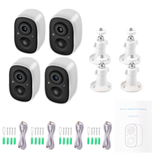 security camera wireless home system any weather Motion-Tracking Remote Connec Multi-User sharing
