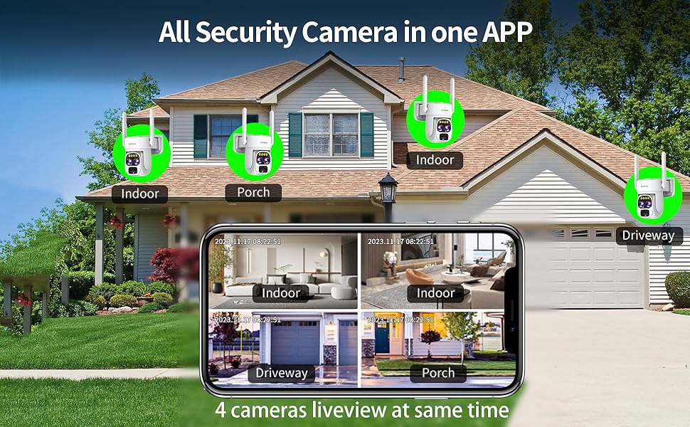 home security camera indoor outdoor