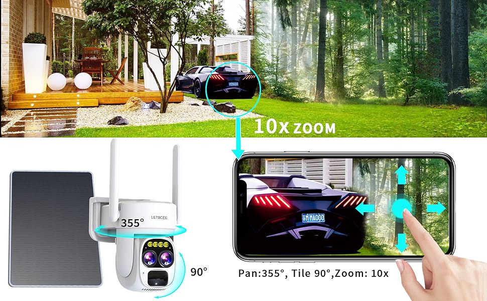 PTZ security camera