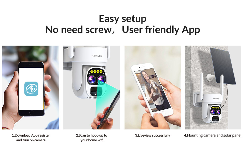 Outdoor cameras wirless with phone app