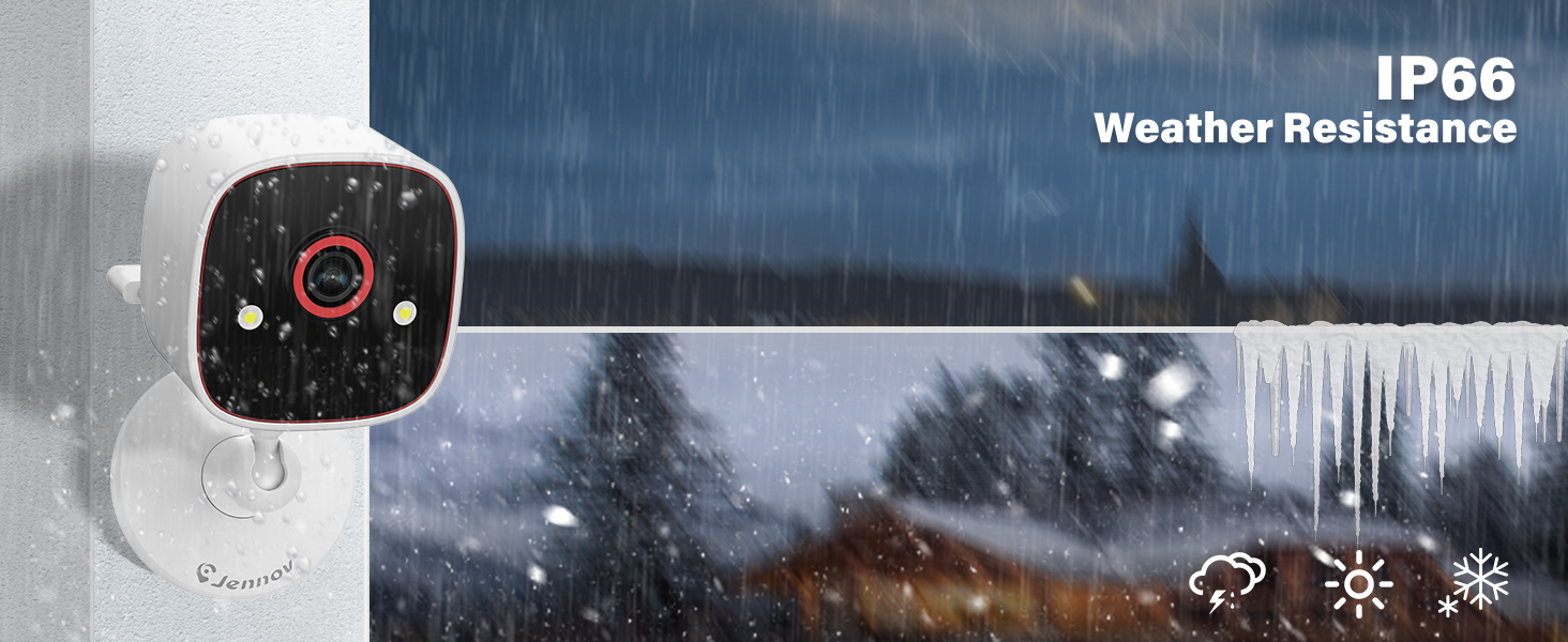IP66 Weather Resistant
