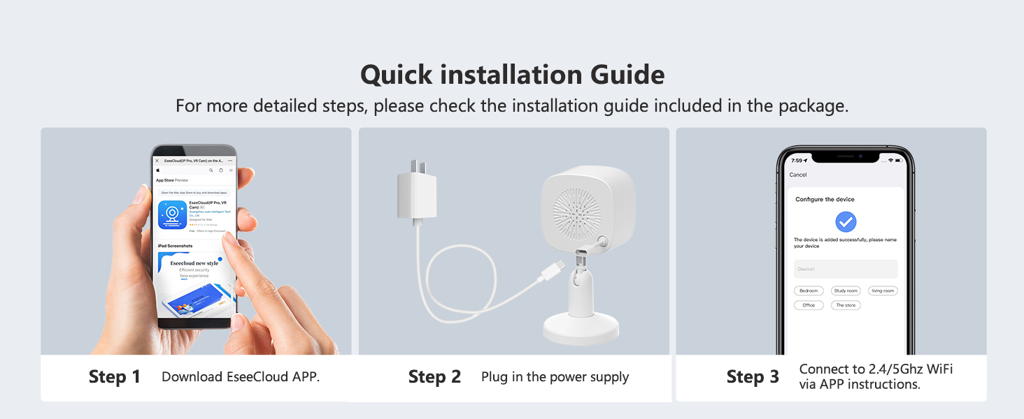 Installation steps