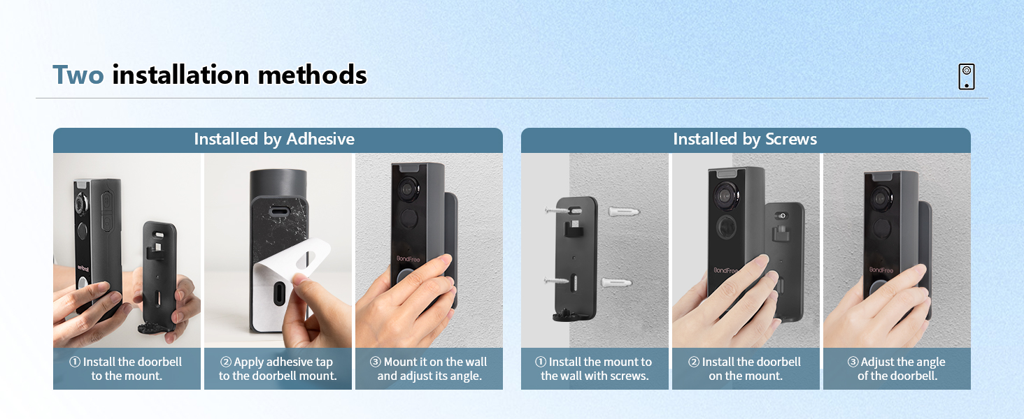 wireless video doorbell
