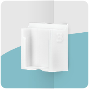 Wall Mount Kit for Wyze Cam V3, VHB Stick On - Easy to Install, No Tools Needed, No Mess
