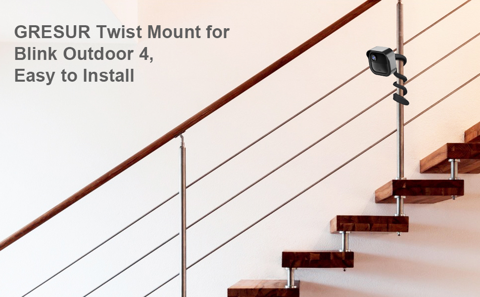 Twist mount for blink outdoor 4