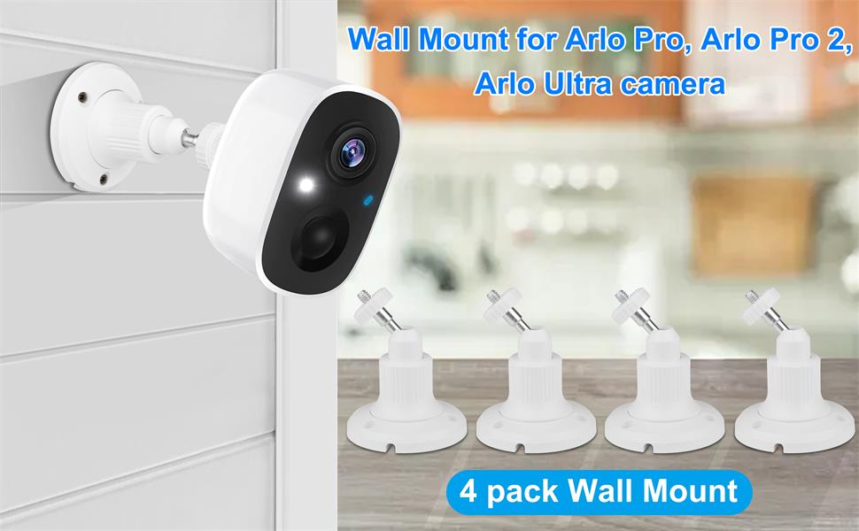 Wall Mount for Arlo Pro, Arlo Pro 2, Arlo Ultra, Arlo Pro 3