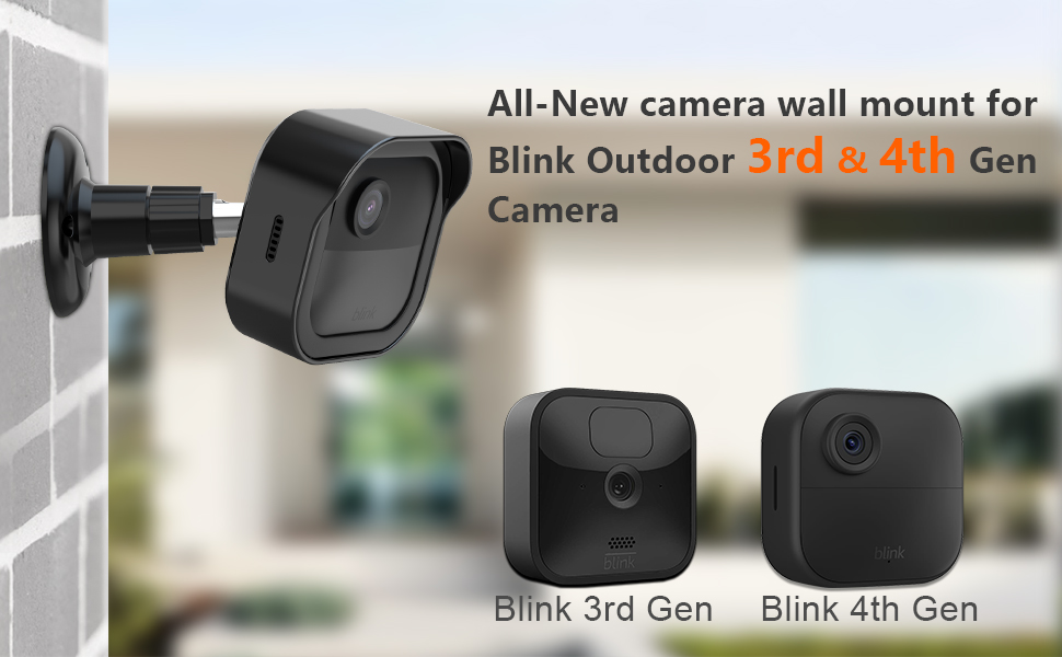 Wall mount for Blink Outdoor 3rd and 4th Gen Camera