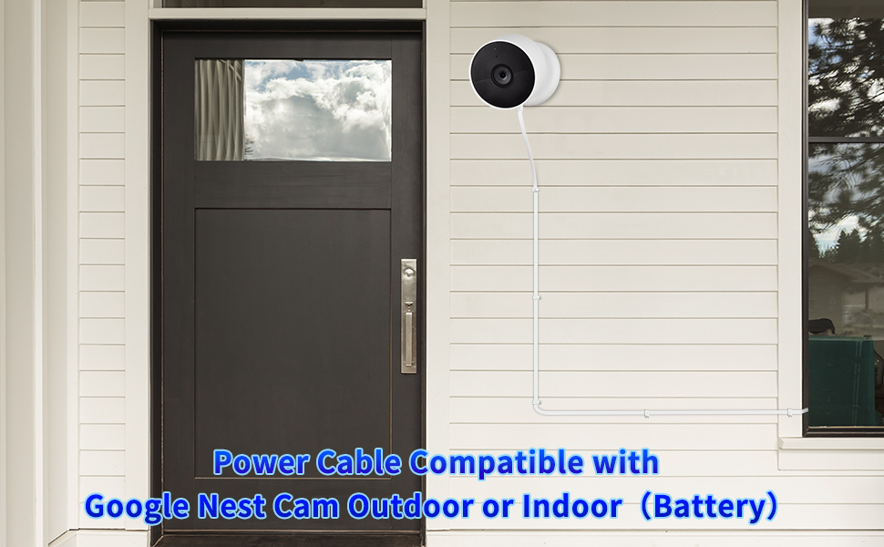 Continuously Charging Cable Power Your Nest Cam (Battery)
