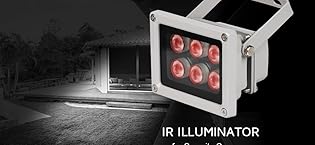 IR illuminator for security cameras