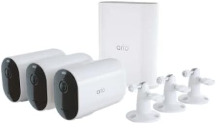 arlo pro 4 spotlight camera security bundle