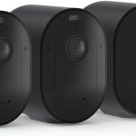 arlo pro 4 spotlight camera security bundle