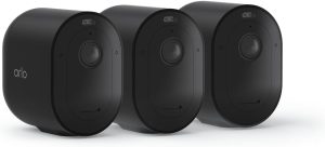 arlo pro 4 spotlight camera security bundle