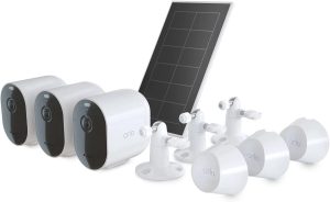arlo pro 4 spotlight camera security bundle