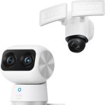 eufy security floodlight camera e340 dual cameras