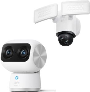 eufy security floodlight camera e340 dual cameras