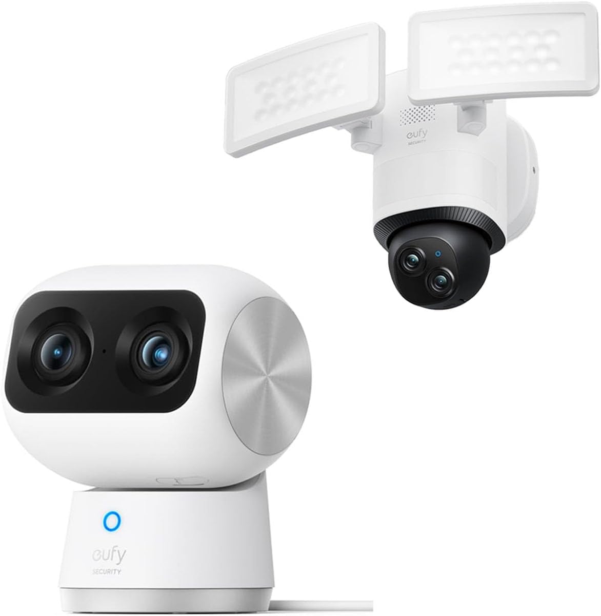 eufy security floodlight camera e340 dual cameras