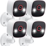 arlo pro 4 spotlight camera security bundle