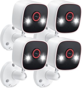 arlo pro 4 spotlight camera security bundle