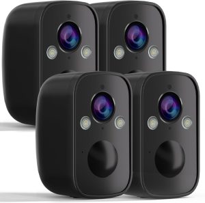 arlo pro 4 spotlight camera security bundle