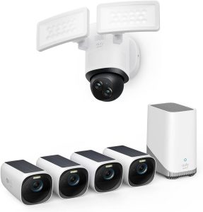 eufy security floodlight camera e340 dual cameras