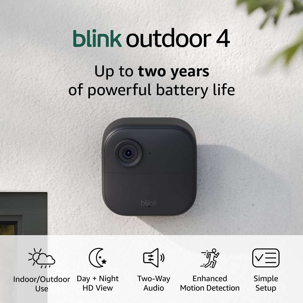 blink outdoor security cameras