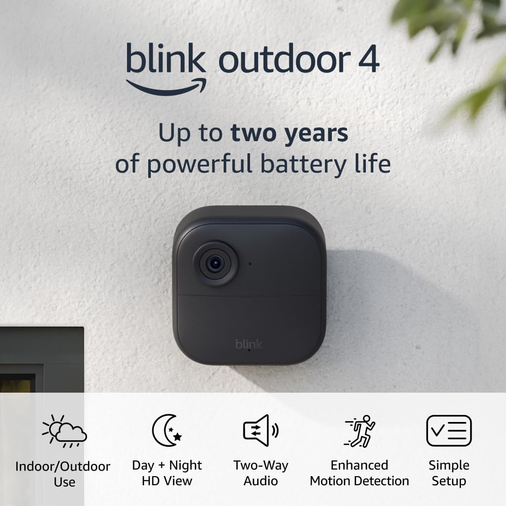 blink outdoor security cameras