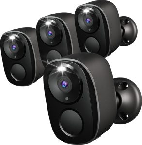 arlo pro 4 spotlight camera security bundle