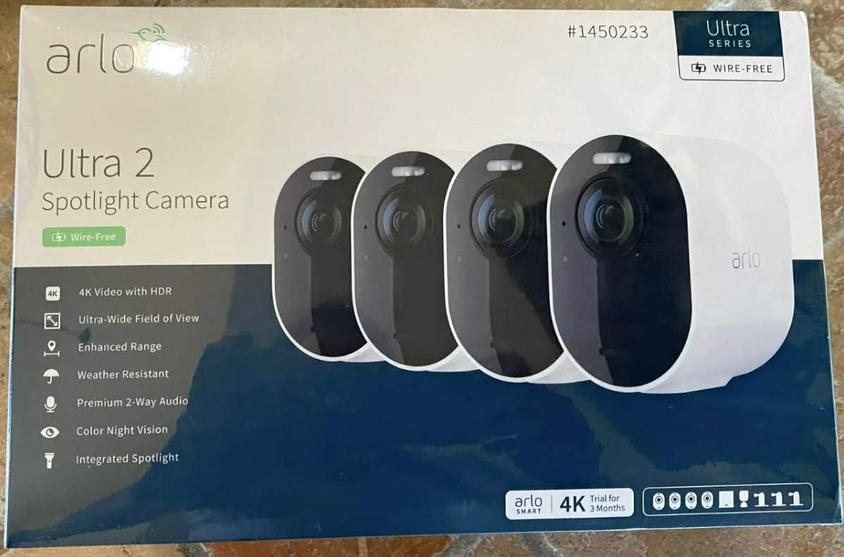 arlo pro 4 spotlight camera