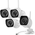 arlo pro 4 spotlight camera security bundle
