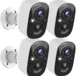 arlo pro 4 spotlight camera security bundle