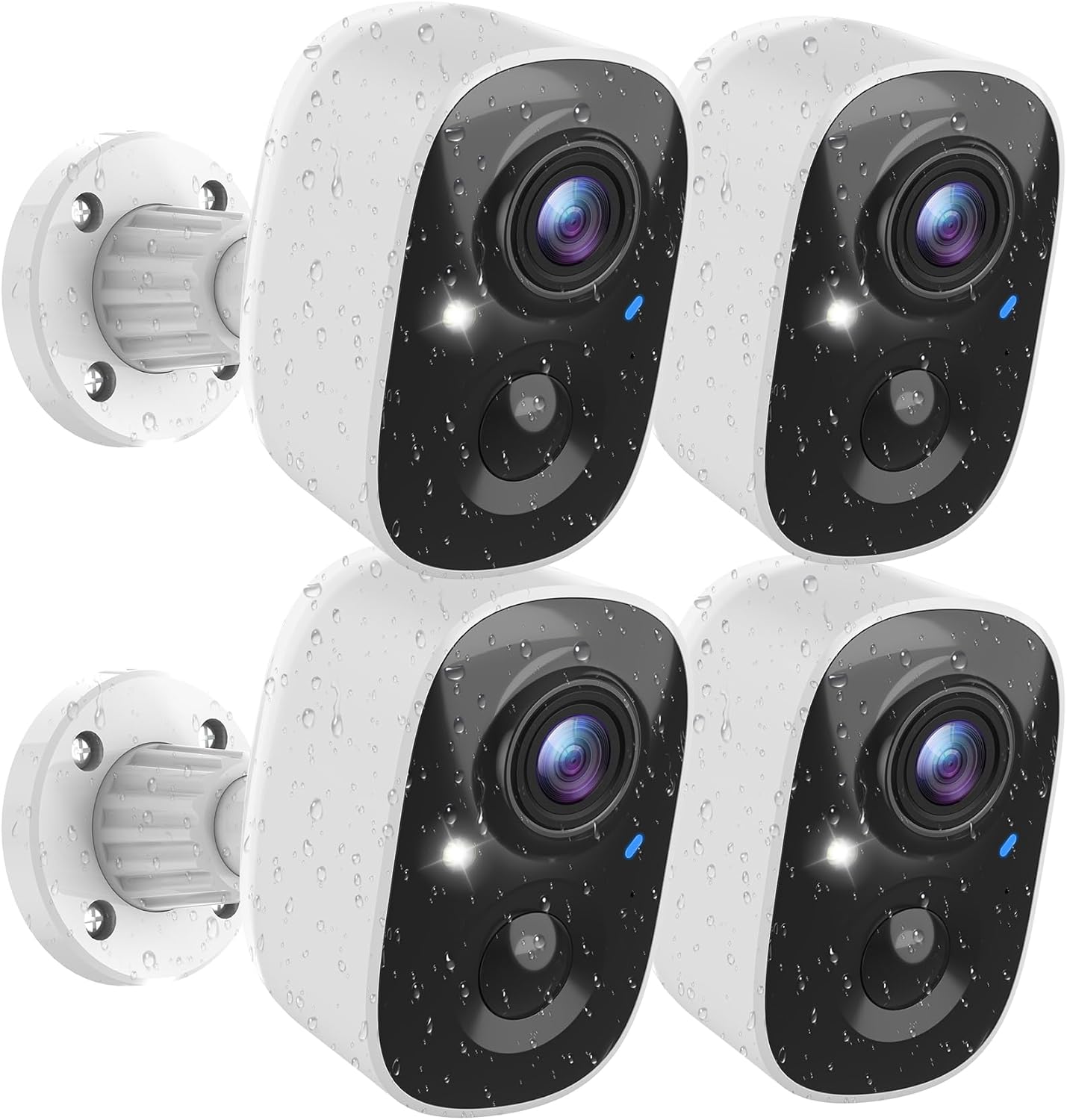 arlo pro 4 spotlight camera security bundle