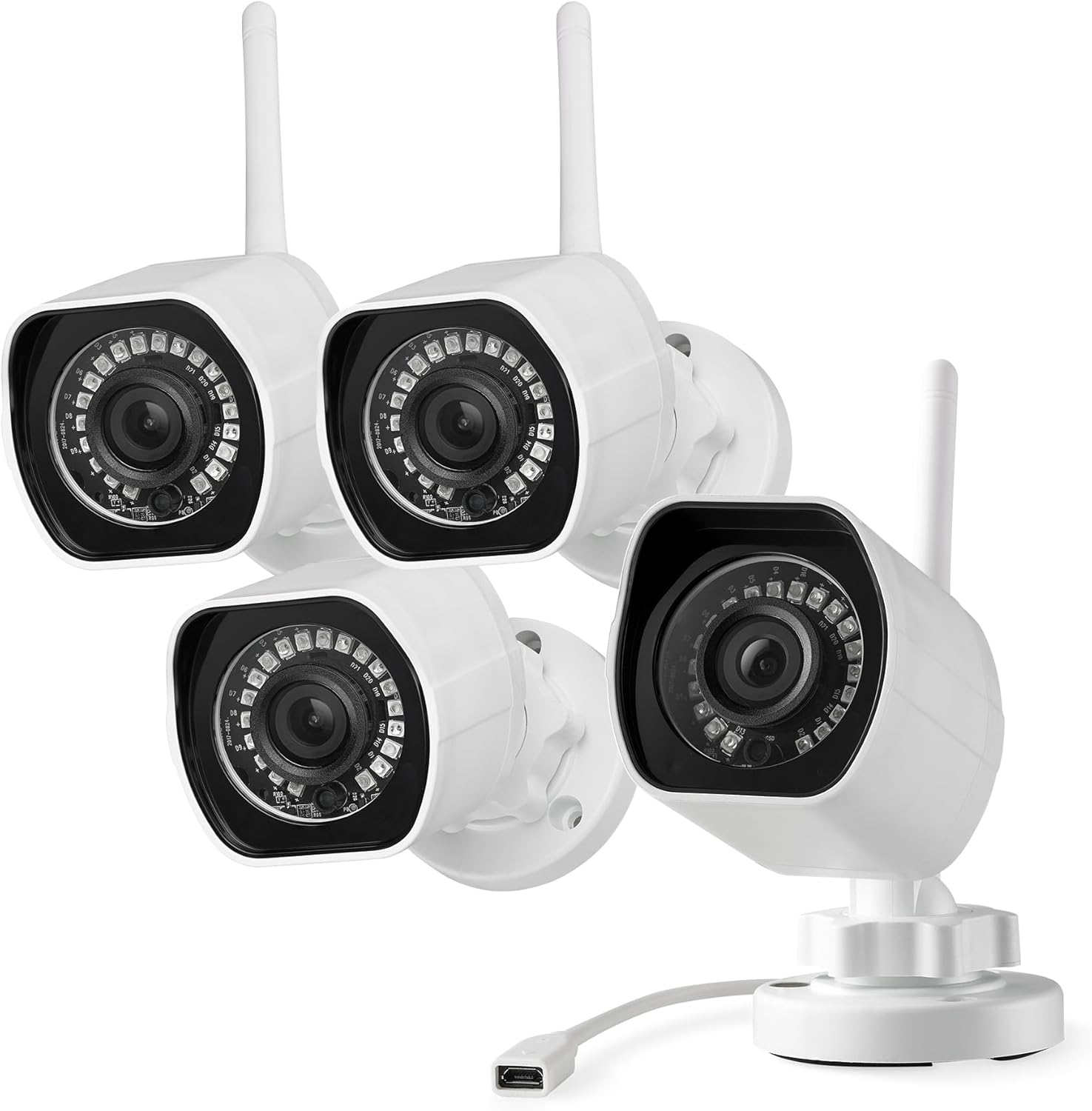 arlo pro 4 spotlight camera security bundle