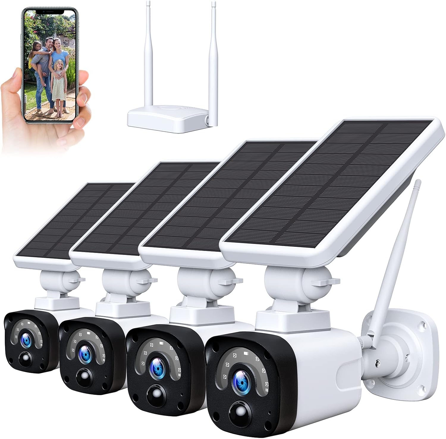arlo pro 4 spotlight camera security bundle