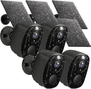 arlo pro 4 spotlight camera security bundle